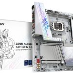 Gigabyte представила плату Z890 Aorus Tachyon Ice с повёрнутым на 90 ° сокетом для экстремального оверклокинга