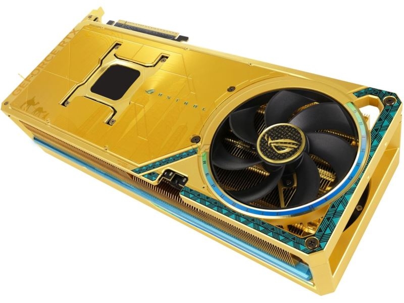 Asus начала продажи золотой видеокарты ROG Astral RTX 5090 Dhahab Edition — цена достигает $10 600
