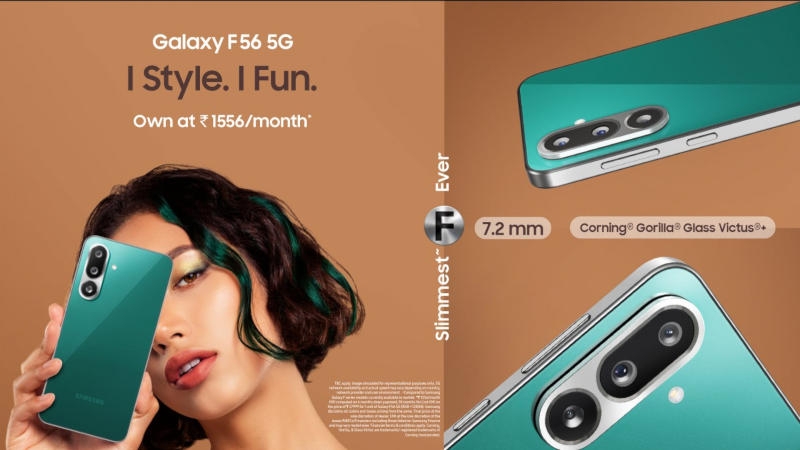 Samsung представила смартфон Galaxy F56 с чипом Exynos 1480 и толщиной 7,2 мм