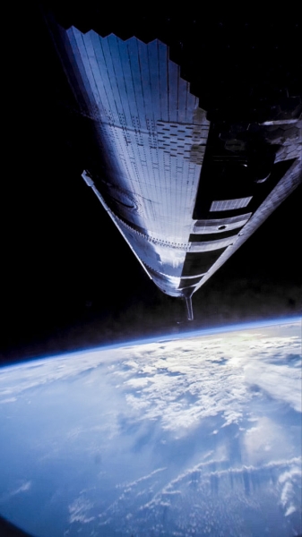 Девятый полёт Starship был очень зрелищным — SpaceX показала лучшие кадры из космоса