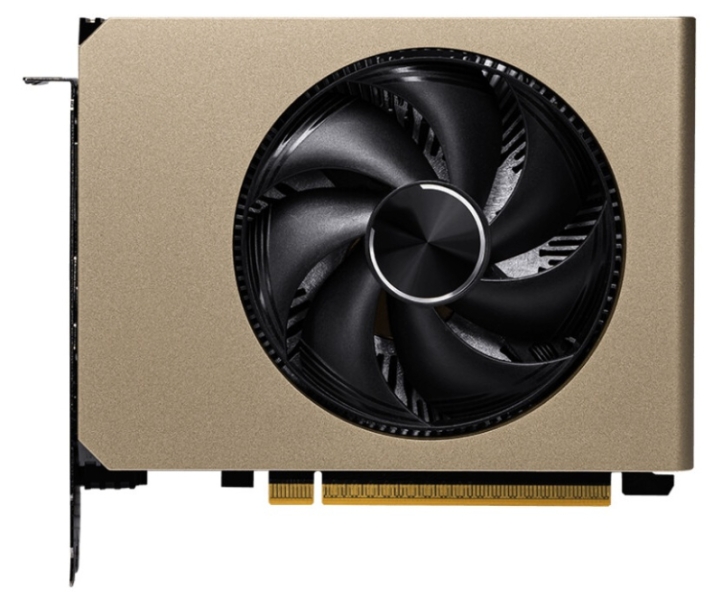 MSI представила очень компактную GeForce RTX 5060 8G Inspire ITX — у неё всего один вентилятор