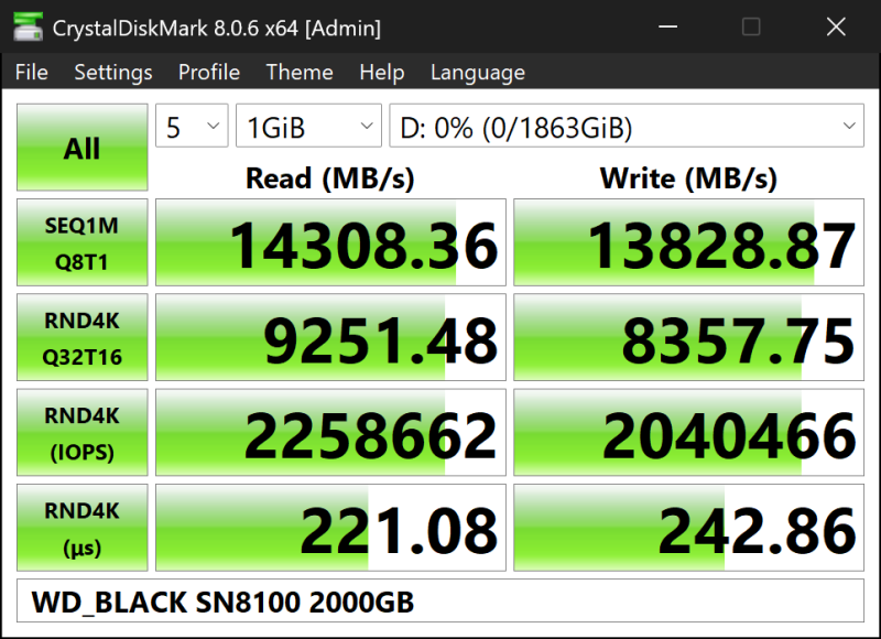 Обзор PCIe 5.0-накопителя WD Black SN8100: лучший геймерский SSD в 2025 году