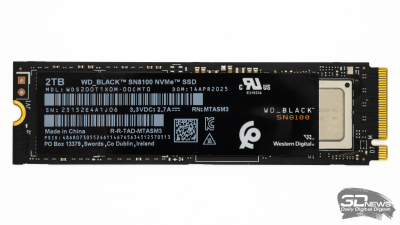 Обзор PCIe 5.0-накопителя WD Black SN8100: лучший геймерский SSD в 2025 году