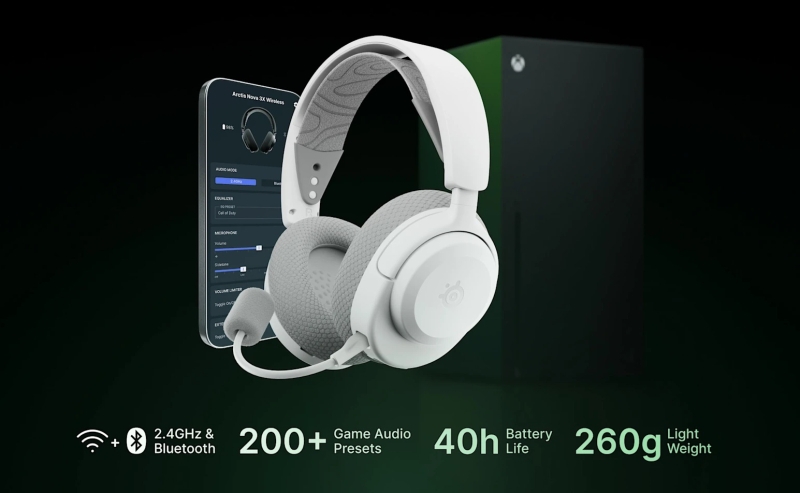 Представлена Arctis Nova 3 — самая доступная беспроводная гарнитура SteelSeries