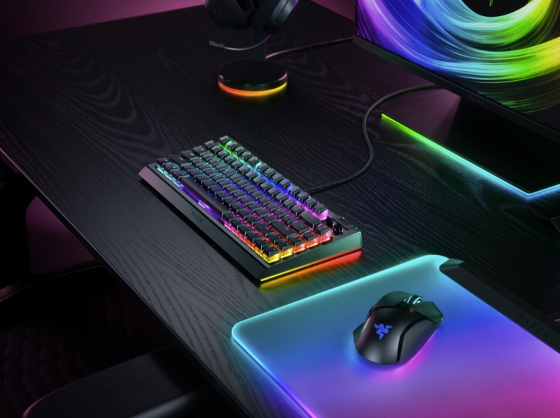 Razer выпустила набор для сборки кастомной механической клавиатуры BlackWidow V4 75% Barebones