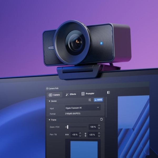 Elgato выпустила Facecam 4K — веб-камеру с поддержкой 4K при 60 FPS и сменными фильтрами за $200