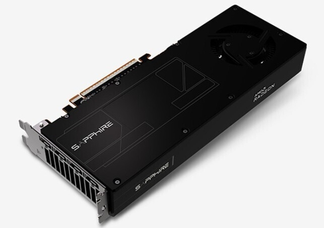 Sapphire представила профессиональную видеокарту Radeon AI Pro R9700 с турбиной и 12V-2×6