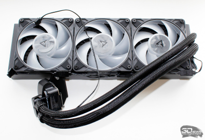 Система жидкостного охлаждения Arctic Liquid Freezer III Pro 360 A-RGB: новые вентиляторы — и точка