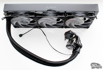 Система жидкостного охлаждения Arctic Liquid Freezer III Pro 360 A-RGB: новые вентиляторы — и точка