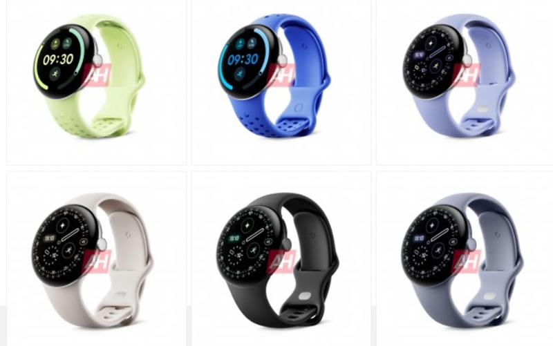 Утечка показала смарт-часы Pixel Watch 4 во всех цветах — они получат ускоренную зарядку и улучшенные ремешки