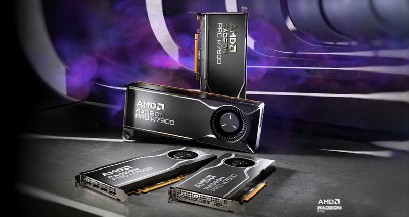AMD без лишнего шума представила профессиональную видеокарту Radeon Pro W7400 начального уровня
