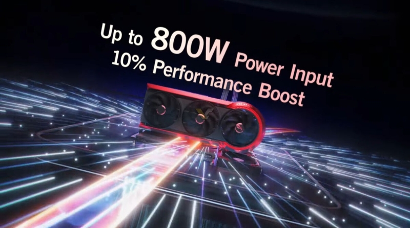 Asus представила ROG Matrix GeForce RTX 5090 30th Anniversary Limited Edition с четырьмя вентиляторами и TDP до 800 Вт