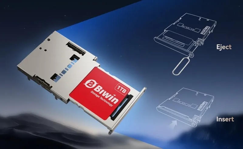 Китайцы сделали SSD меньше монеты и хотят внедрить его в приставки, ноутбуки и смартфоны