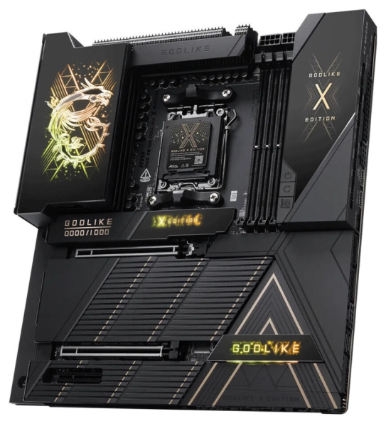 MSI представила самую оверклокерскую плату MEG X870E Godlike X Edition, а также модели X870E MAX попроще
