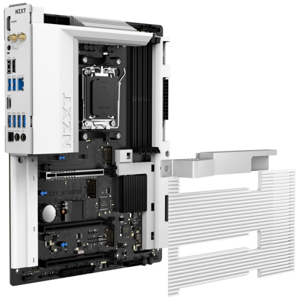 NZXT представила лаконичную материнскую плату N7 B850 для Ryzen 9000 за €320
