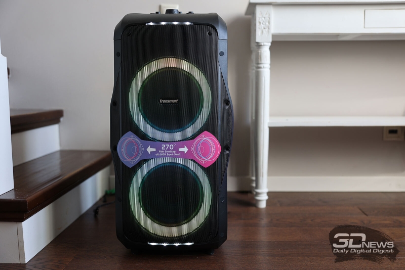Обзор беспроводной колонки Tronsmart Halo 300: очень громкий чемодан