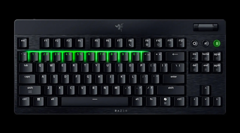 Razer выпустила низкопрофильные версии механических клавиатур BlackWidow V4 HyperSpeed для геймеров