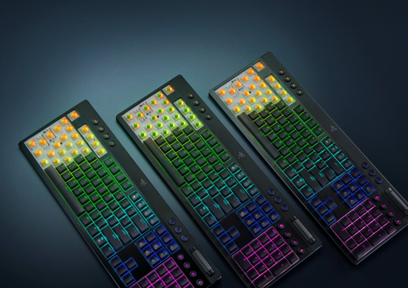 Razer выпустила низкопрофильные версии механических клавиатур BlackWidow V4 HyperSpeed для геймеров