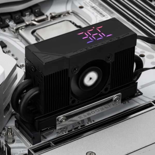 Thermalright выпустила кулер для M.2 SSD со встроенным ARGB-дисплеем